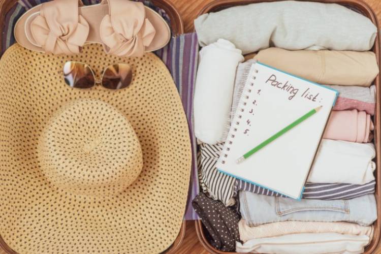 Packing list