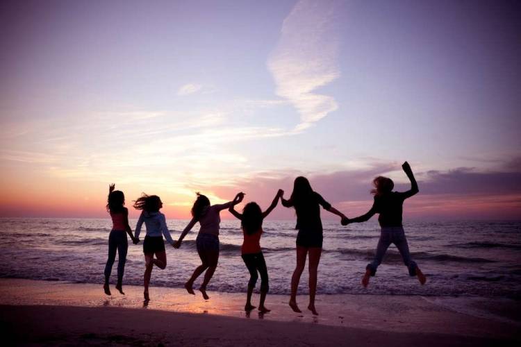 Girls Trip to the beach